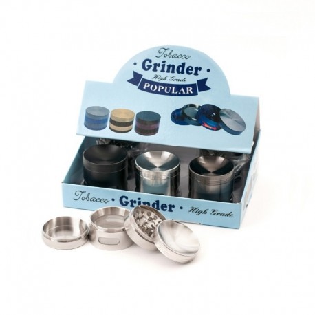 GRINDER METALLO 'CIOTOLA' 55M 4 PARTI