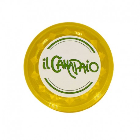 GRINDER IL PLASTICA CON LOGO IL CANAPAIO