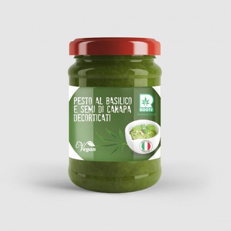 Pesto di Basilico con Semi di Canapa Decorticati 130g