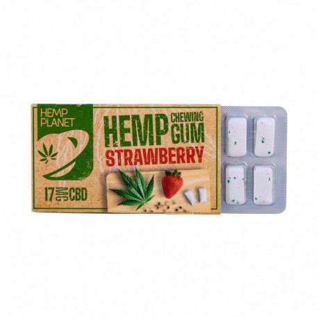 Gomme da Masticare alla Fragola HempPlanet 17ml cbd