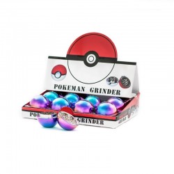 Grinder - Pokeball - camaleonte - 53 mm - 3 parti.