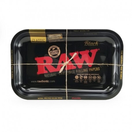 VASSOIO RAW BLACK PICCOLO - 17,5 X 27,5 CM